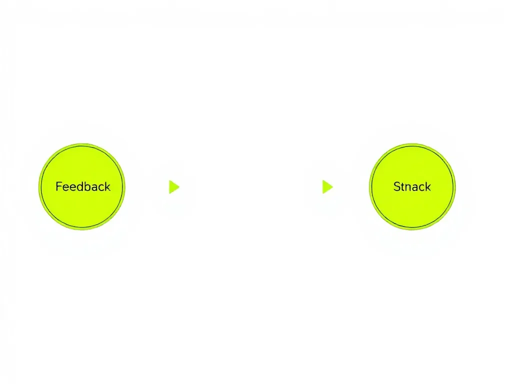 A technical diagram showing an iterative feedback loop for a